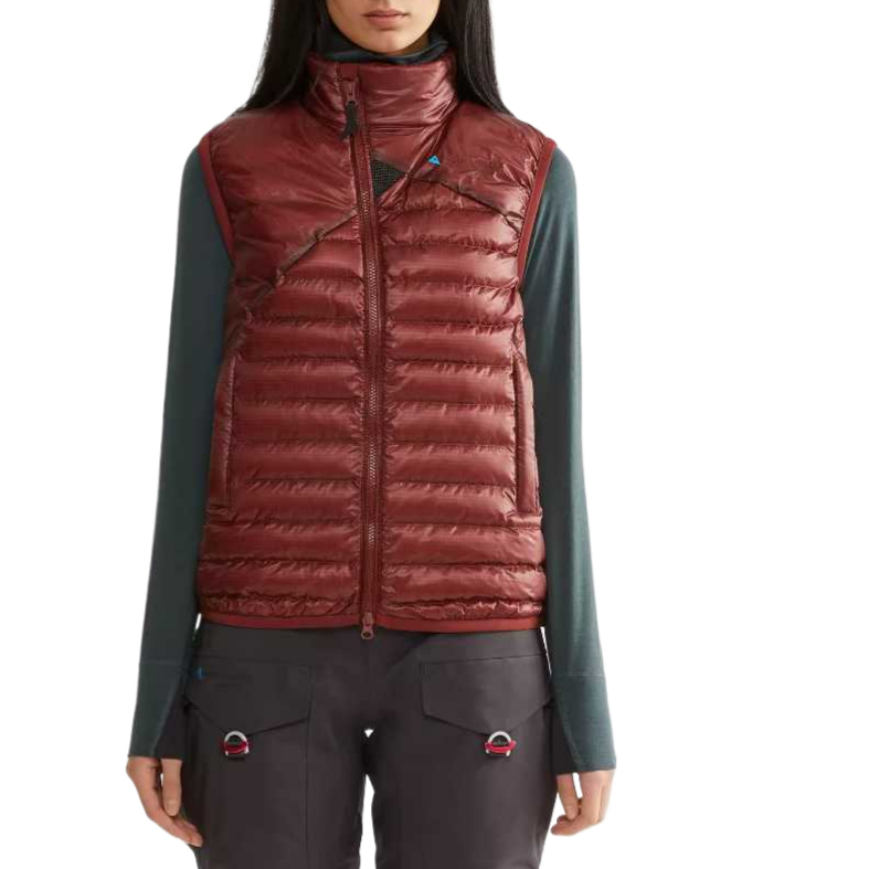 Klattermusen Женская пуховая жилетка, Red-Madder Red
Klattermusen Женская пуховая жилетка, Red-Madder Red