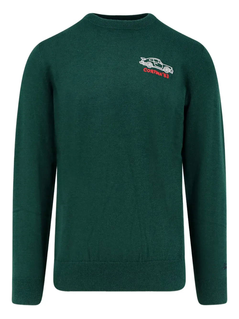 Свитер с вышитым мотивом Mc2 Saint Barth, зеленый
Свитер с вышитым мотивом Mc2 Saint Barth, зеленый