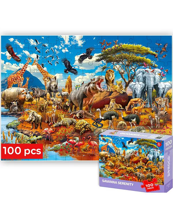 100 пазлов для детей 4-6 лет Quokka, africa
100 пазлов для детей 4-6 лет Quokka, africa