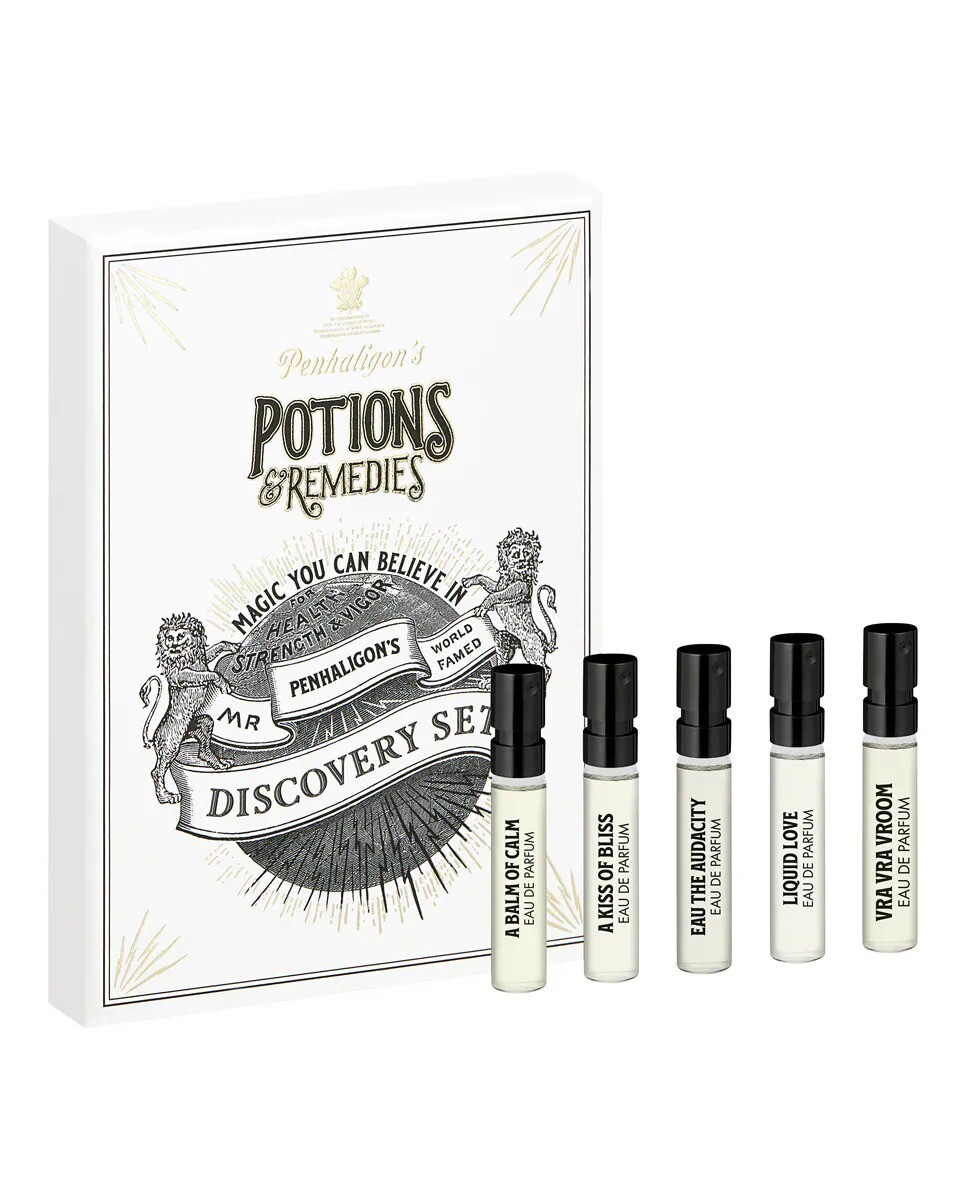 Парфюмерный набор Penhaligon's Potions Discovery, 5 x 2 мл
Парфюмерный набор Penhaligon's Potions Discovery, 5 x 2 мл