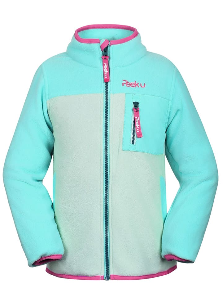 Флисовая куртка Волна бирюзового/серого цвета Peek U
Флисовая куртка Волна бирюзового/серого цвета Peek U