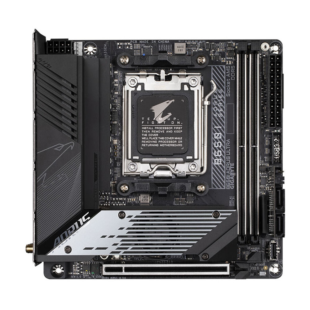 Материнская плата Gigabyte B650I AORUS ULTRA, AM5, DDR5
Материнская плата Gigabyte B650I AORUS ULTRA, AM5, DDR5