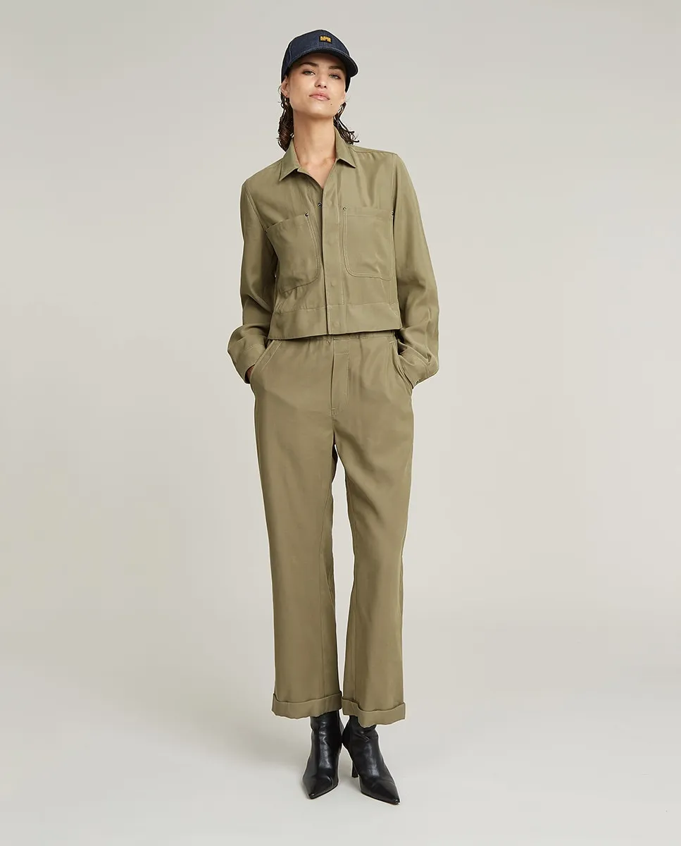 Женский модульный армейский комбинезон G-Star Raw, зеленый 
Женский модульный армейский комбинезон G-Star Raw, зеленый