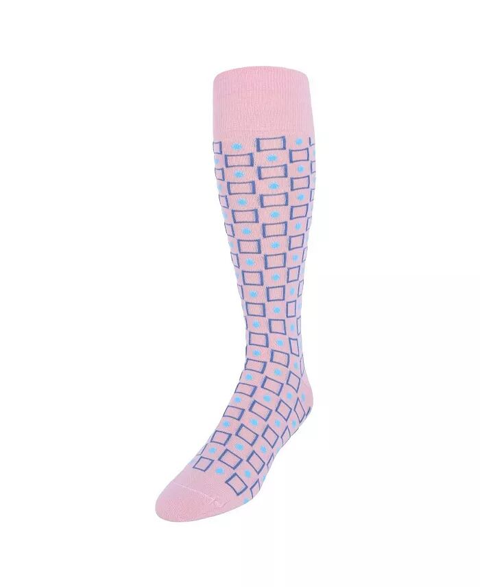 Мужские носки Aurelien из мерсеризованного хлопка с квадратным и круговым узором до середины икры TRAFALGAR, розовый
Мужские носки Aurelien из мерсеризованного хлопка с квадратным и круговым узором до середины икры TRAFALGAR, розовый