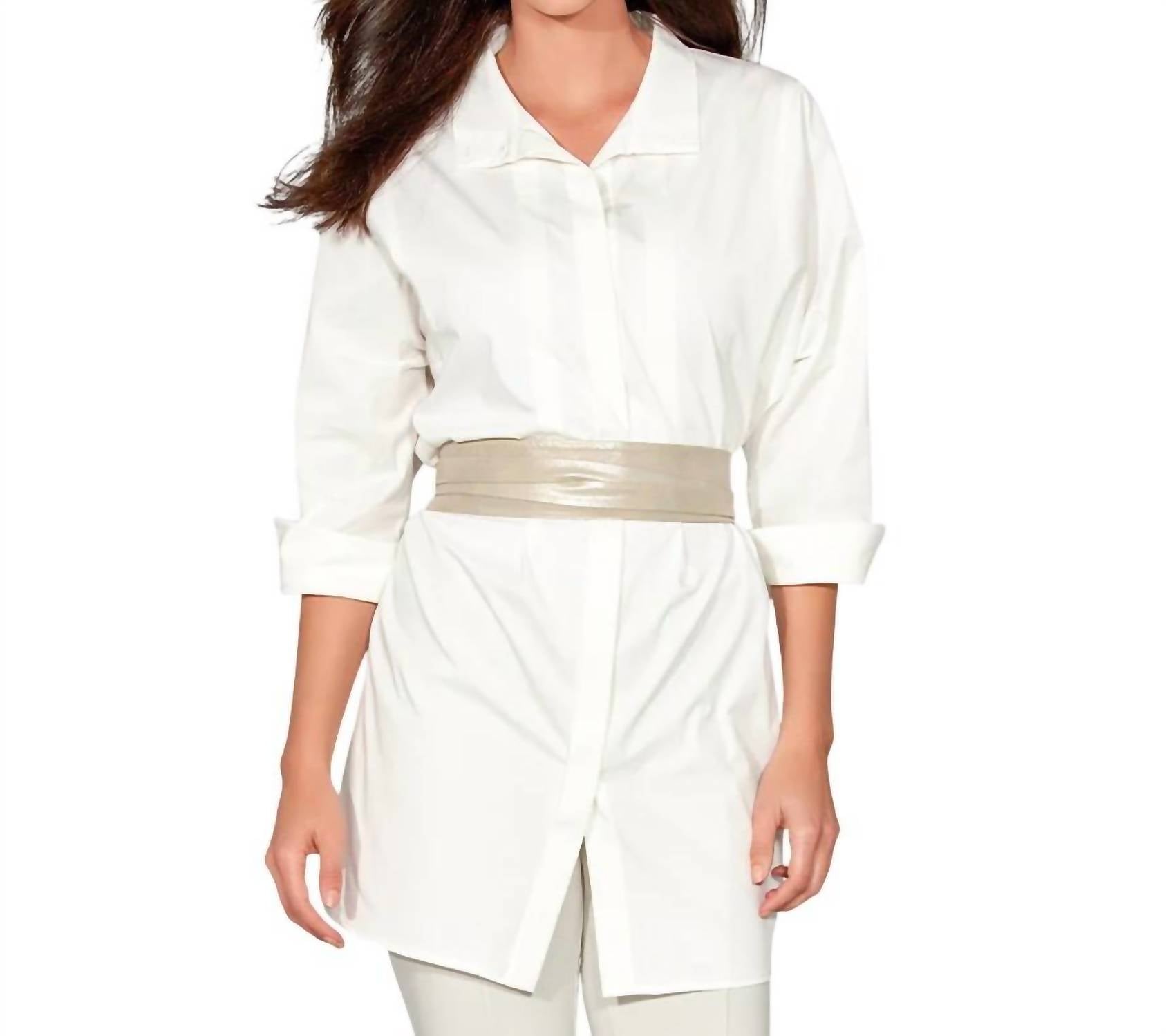 Туника Indulgence нежно-белого цвета Stella Carakasi
Туника Indulgence нежно-белого цвета Stella Carakasi