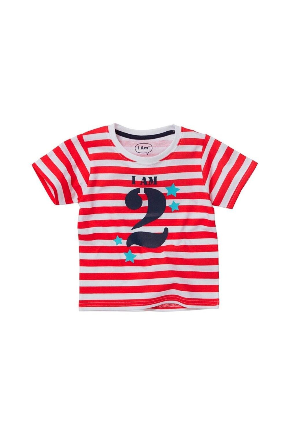 Футболка «Мне 3 дня рождения» I Am!, красный
Футболка «Мне 3 дня рождения» I Am!, красный