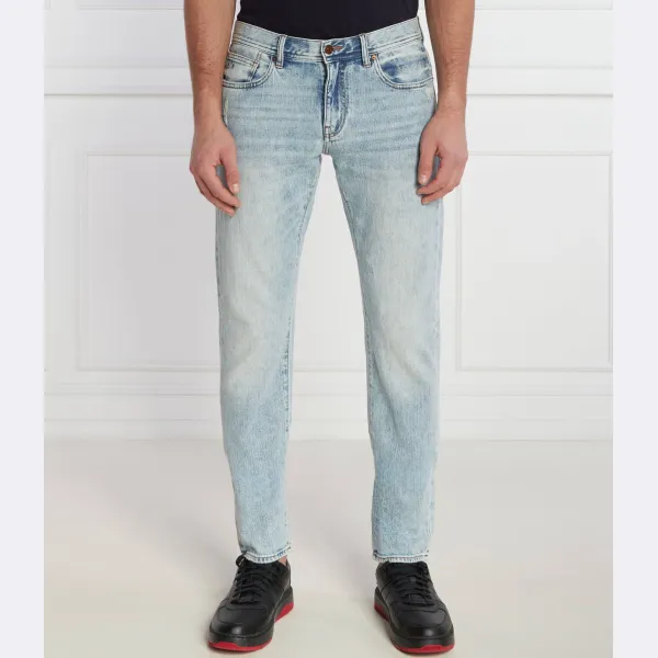 Джинсы узкого кроя j13 Armani Exchange, синий 
Джинсы узкого кроя j13 Armani Exchange, синий