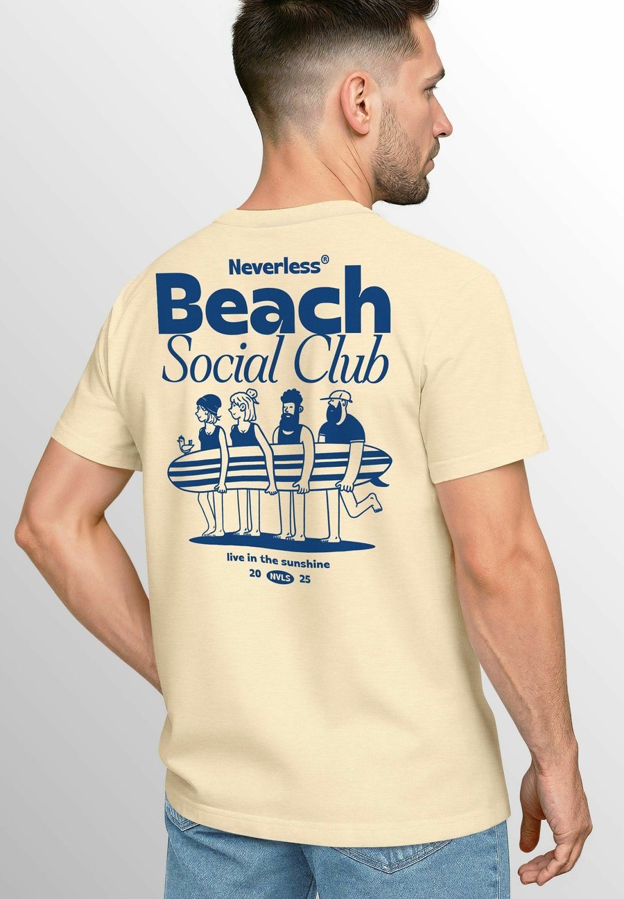 Футболка Neverless BACK SOCIAL SURFER GRAFIK -SLOGAN, Natur/Beige
Футболка Neverless BACK SOCIAL SURFER GRAFIK -SLOGAN, Natur/Beige