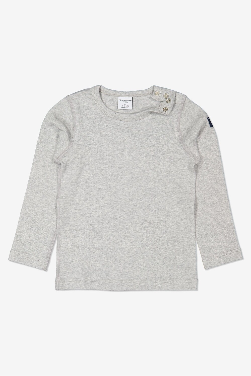 Поларн о топ Pyret с длинными рукавами из органического хлопка Polarn O Pyret, серый
Поларн о топ Pyret с длинными рукавами из органического хлопка Polarn O Pyret, серый