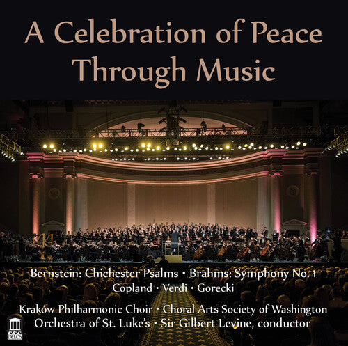 CD диск Copland / Krakow Philharmonic Choir / Sir Gilbert: Celebration of Peace Through Music
CD диск Copland / Krakow Philharmonic Choir / Sir Gilbert: Celebration of Peace Through Music