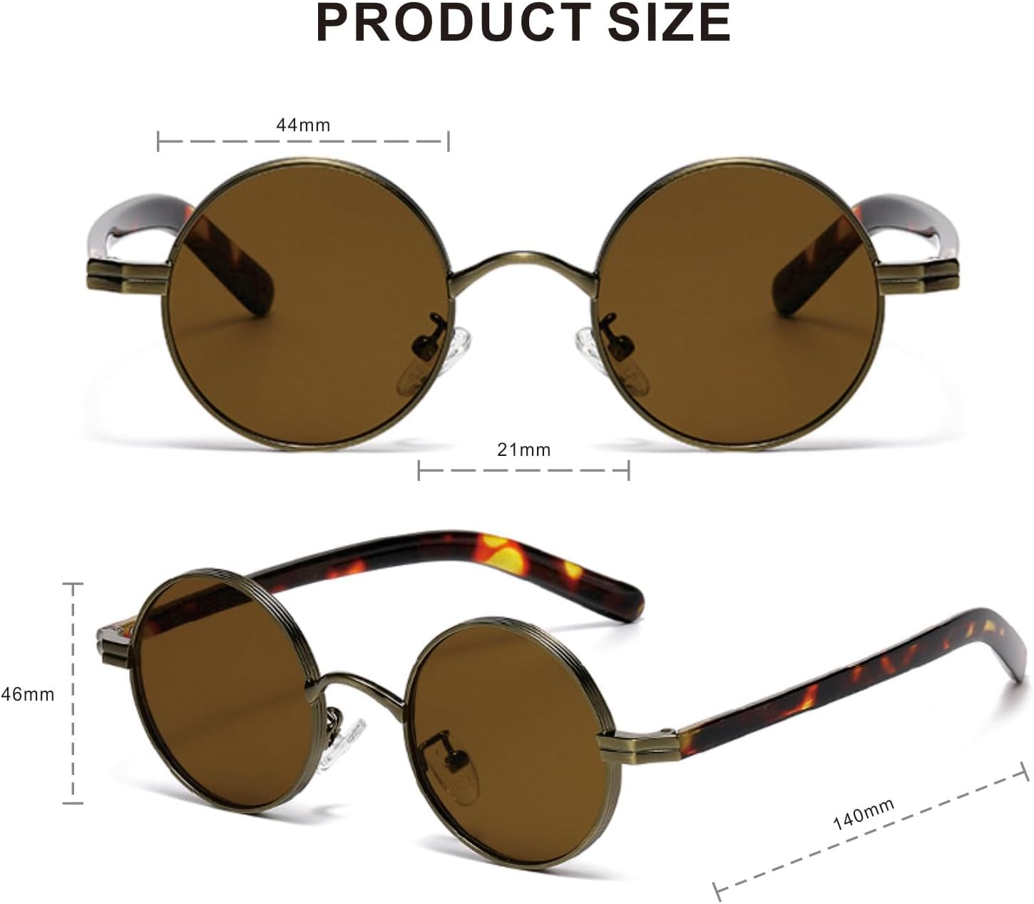 Солнцезащитные очки Kiduo Retro Small Round Sunglasses Metal Hippie Circle Style Sun Glasses for Men Women 9022 в стиле ретро, маленькие круглые, металлические, для мужчин и женщин Kyiduo, Bronze/Brown
Солнцезащитные очки Kiduo Retro Small Round Sunglasses Metal Hippie Circle Style Sun Glasses for Men Women 9022 в стиле ретро, маленькие круглые, металлические, для мужчин и женщин Kyiduo, Bronze/Brown