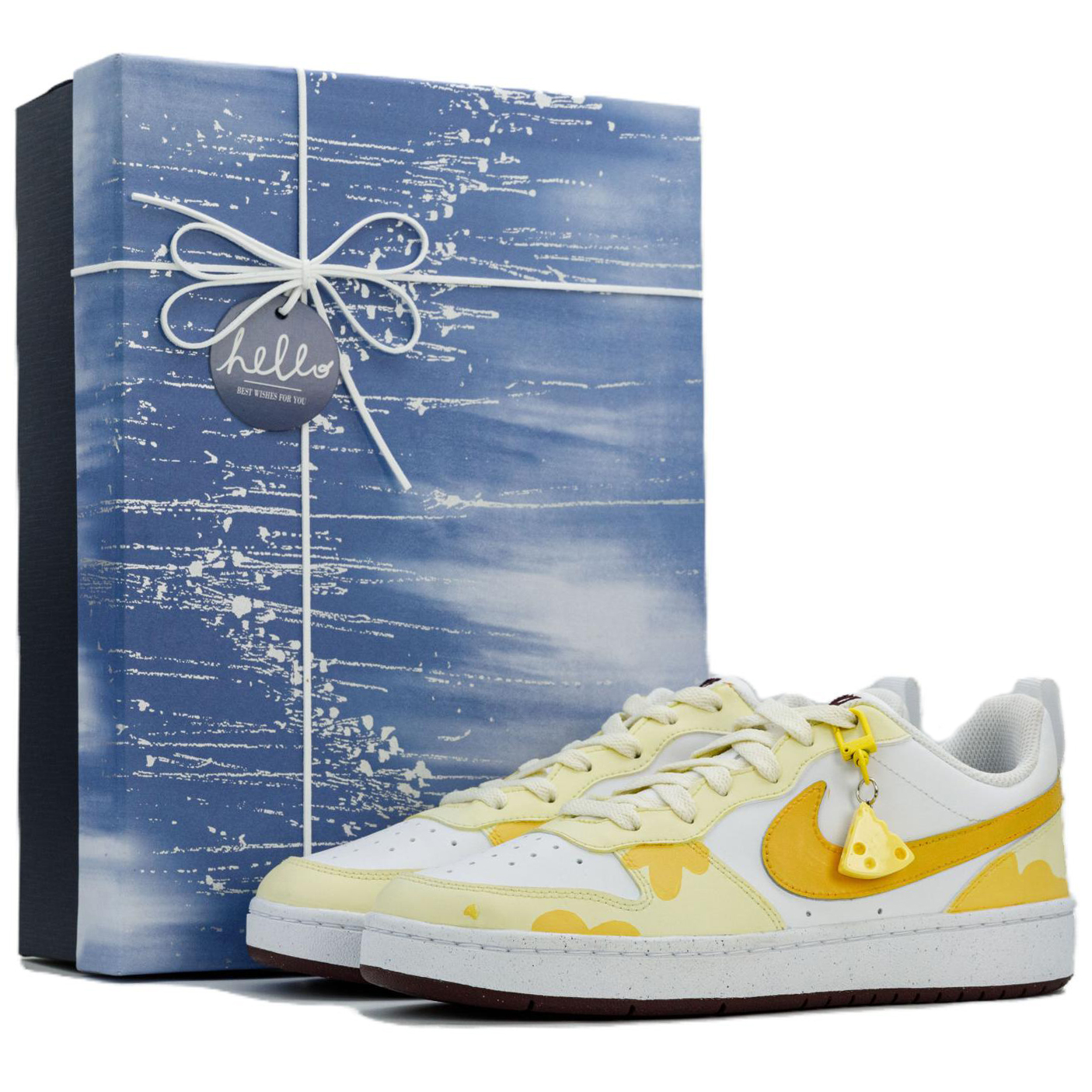 Nike Детские кроссовки для скейтбординга Court Borough с нескользящей подошвой, износостойкие, желтые, белые, подростковые
Nike Детские кроссовки для скейтбординга Court Borough с нескользящей подошвой, износостойкие, желтые, белые, подростковые