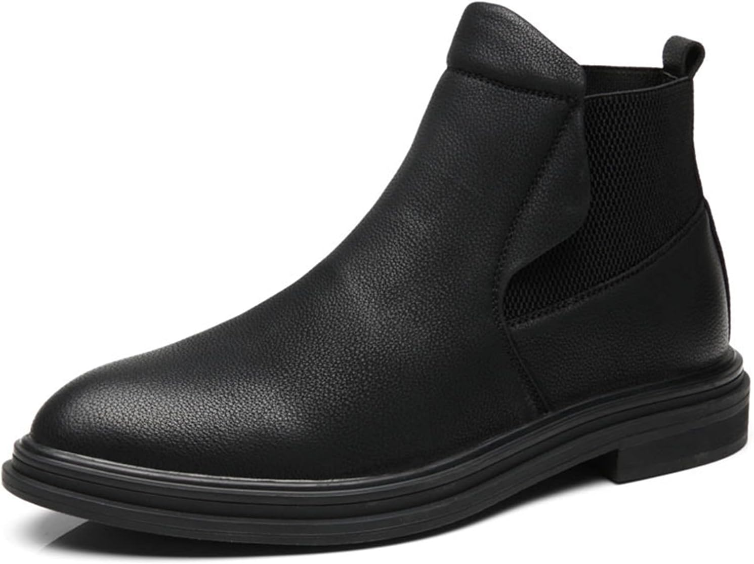 Мужские ботинки челси с эластичным ремешком, из натуральной кожи, водонепроницаемые, без застежек, износостойкие, нескользящие, классические Xjsdjhount, черный
Мужские ботинки челси с эластичным ремешком, из натуральной кожи, водонепроницаемые, без застежек, износостойкие, нескользящие, классические Xjsdjhount, черный