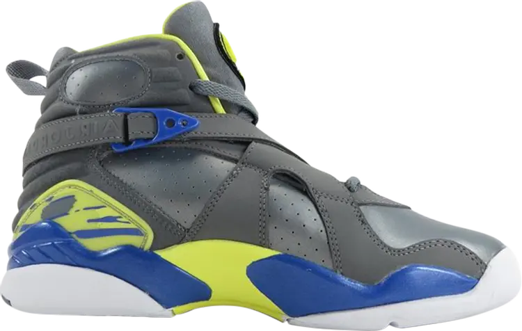Кроссовки Jordan 8 Retro GS Laney, серый
Кроссовки Jordan 8 Retro GS Laney, серый