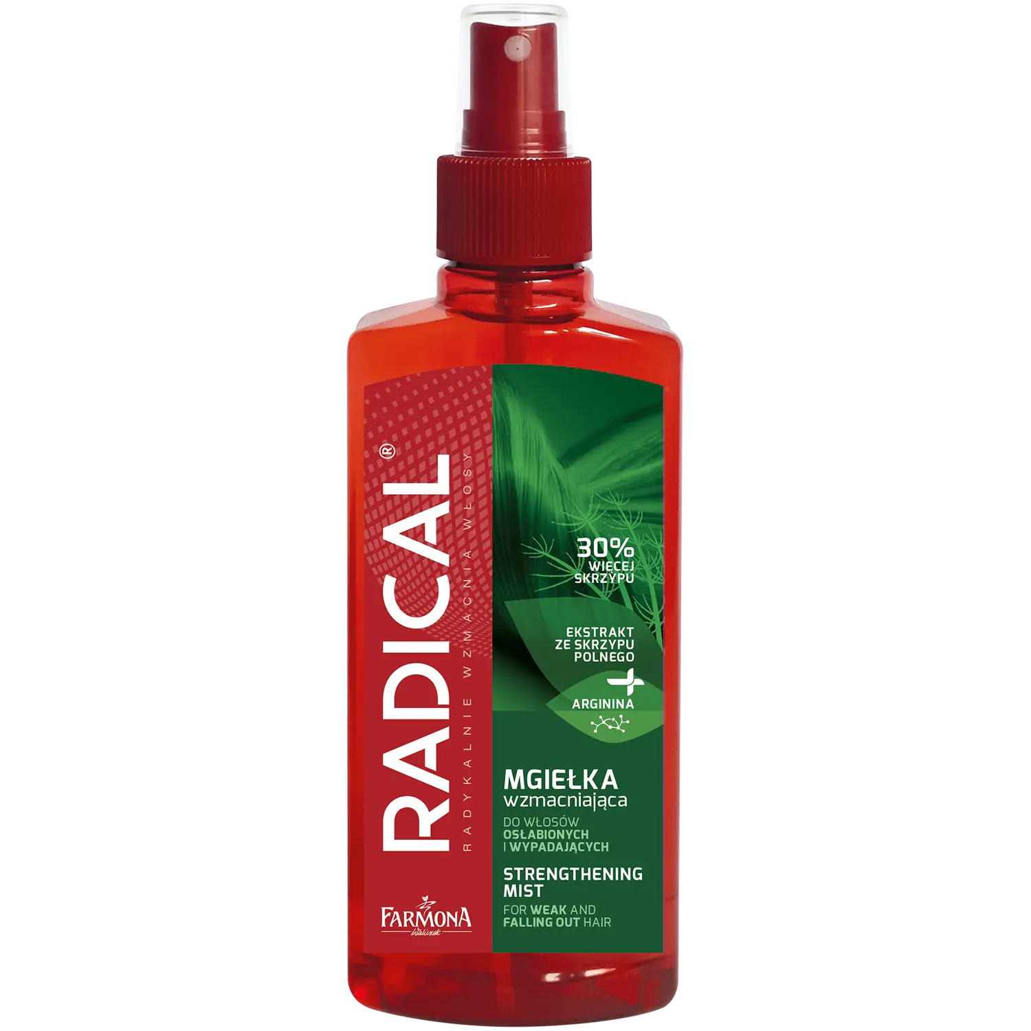 Radical укрепляющий и питательный спрей для ослабленных и выпадающих волос, 200 мл
Radical укрепляющий и питательный спрей для ослабленных и выпадающих волос, 200 мл