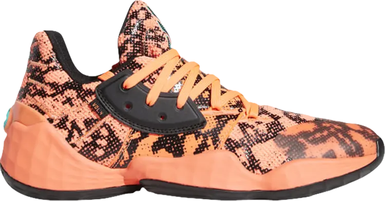 Кроссовки Adidas Harden Vol. 4 'Signal Coral', оранжевый 
Кроссовки Adidas Harden Vol. 4 'Signal Coral', оранжевый