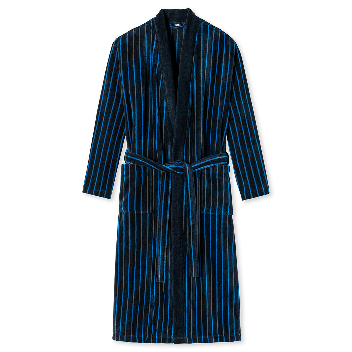 Мягкий велюровый халат из органического хлопка SCHIESSER, темно-синий
Мягкий велюровый халат из органического хлопка SCHIESSER, темно-синий
