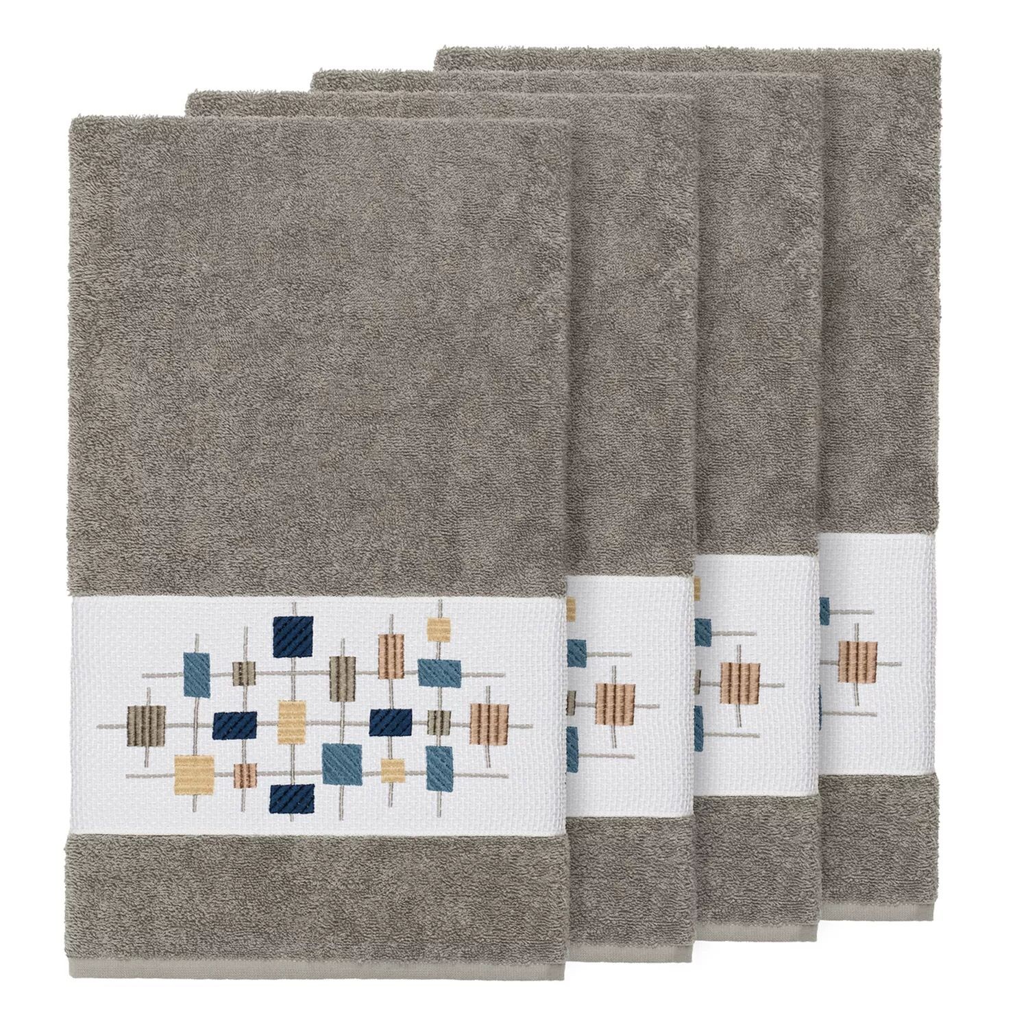 Linum Home Textiles Турецкий хлопок Khloe Набор банных полотенец с украшением, темно-синий
Linum Home Textiles Турецкий хлопок Khloe Набор банных полотенец с украшением, темно-синий