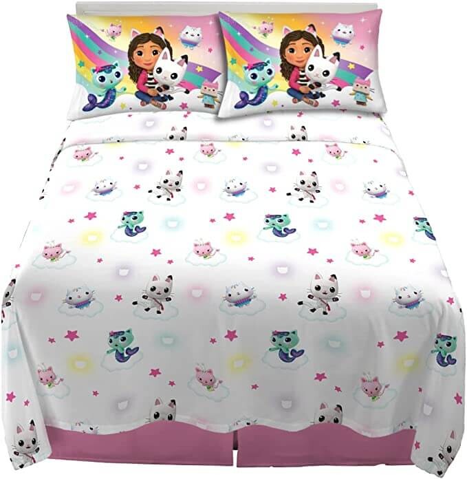 Комплект постельного белья для детей Franco DreamWorks Gabby's Dollhouse Kids, 4 предмета, белый/мультиколор
Комплект постельного белья для детей Franco DreamWorks Gabby's Dollhouse Kids, 4 предмета, белый/мультиколор