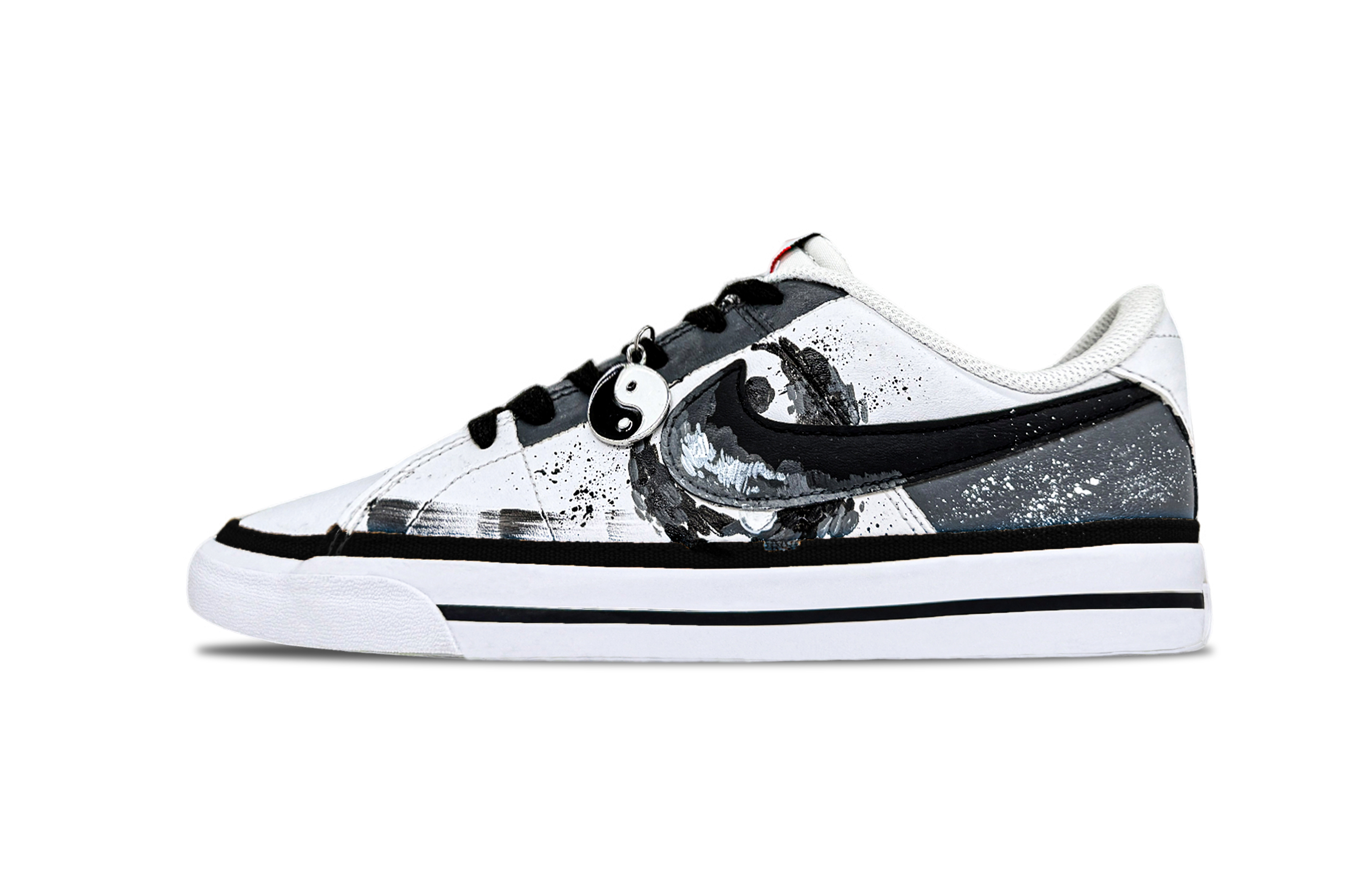 Nike Низкие кроссовки для скейтбординга Court Legacy, мужские, черно-белые
Nike Низкие кроссовки для скейтбординга Court Legacy, мужские, черно-белые