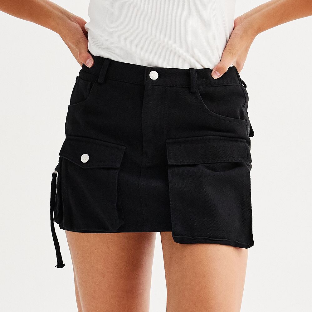 Мини-юбка-карго из твила Harper & Ivy для подростков, черный
Мини-юбка-карго из твила Harper & Ivy для подростков, черный