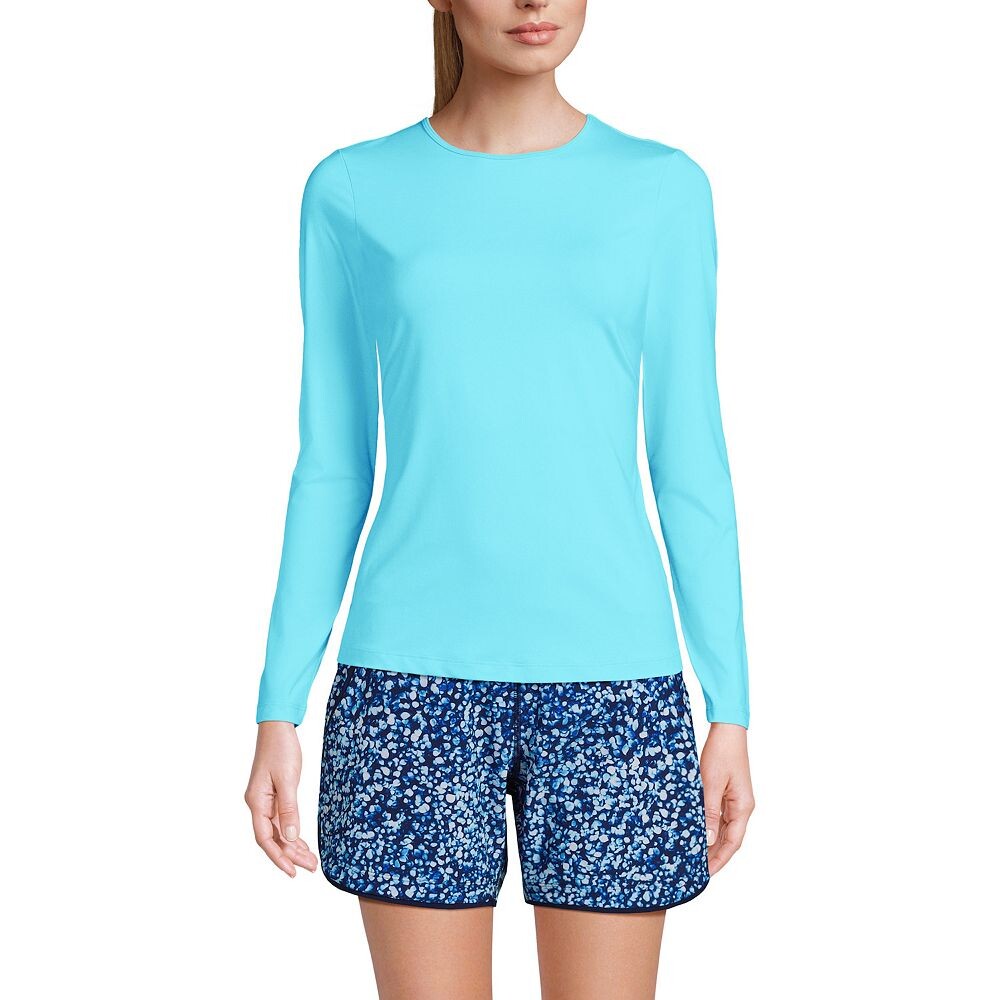 Женские рашгарды Lands' End UPF 50 с длинными рукавами, цвет River Mist
Женские рашгарды Lands' End UPF 50 с длинными рукавами, цвет River Mist