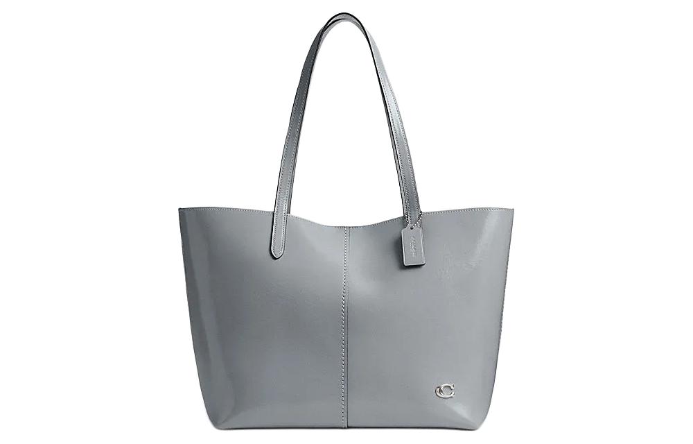 COACH Сумка через плечо из коровьей кожи большая женская серо-голубая
COACH Сумка через плечо из коровьей кожи большая женская серо-голубая