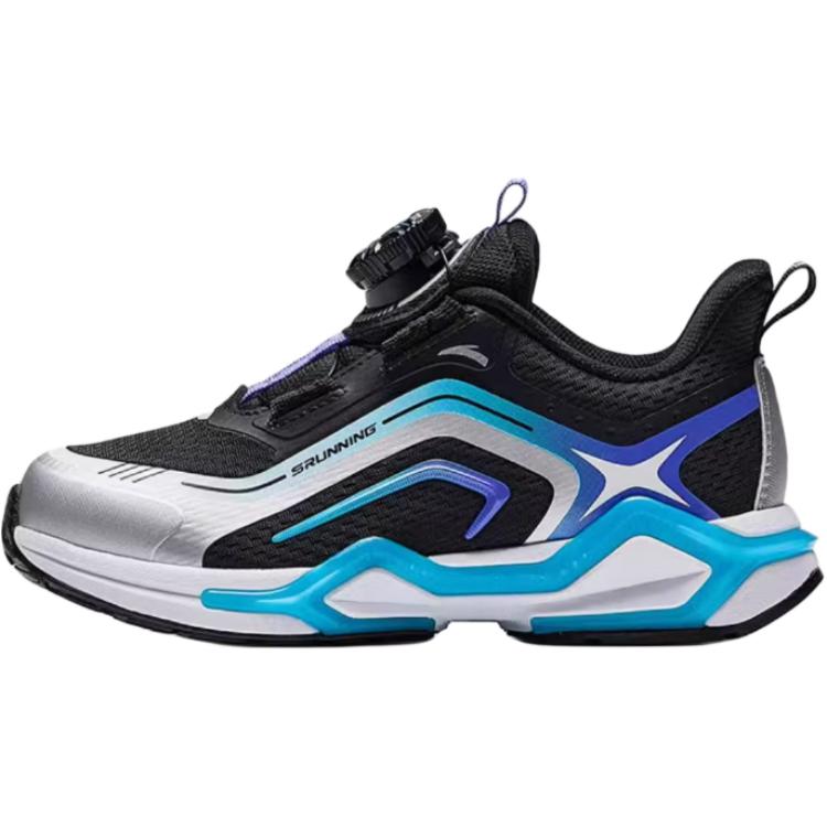 Antakids Детские кроссовки Gongsu с противоскользящим и износостойким отскоком, низкие, черные, серебристо-синие
Antakids Детские кроссовки Gongsu с противоскользящим и износостойким отскоком, низкие, черные, серебристо-синие