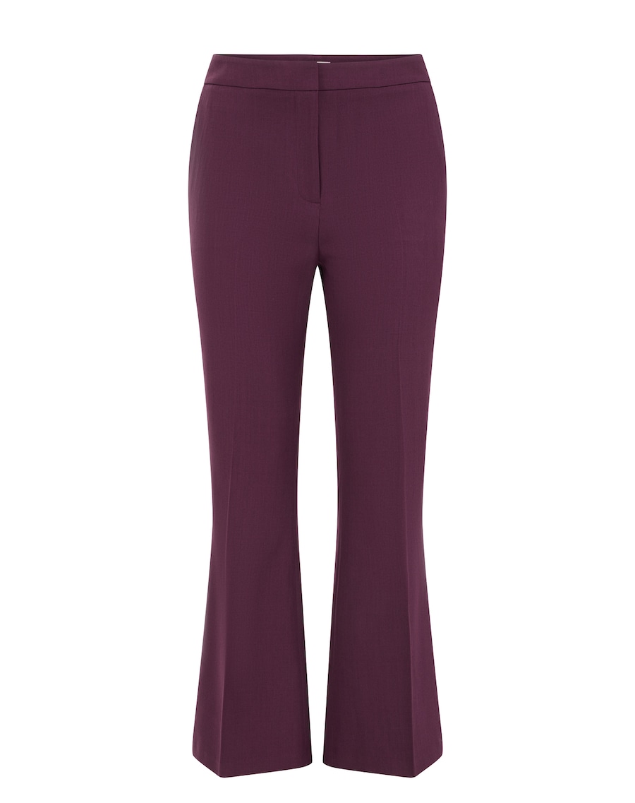 Обычные брюки WE Fashion, баклажановый
Обычные брюки WE Fashion, баклажановый