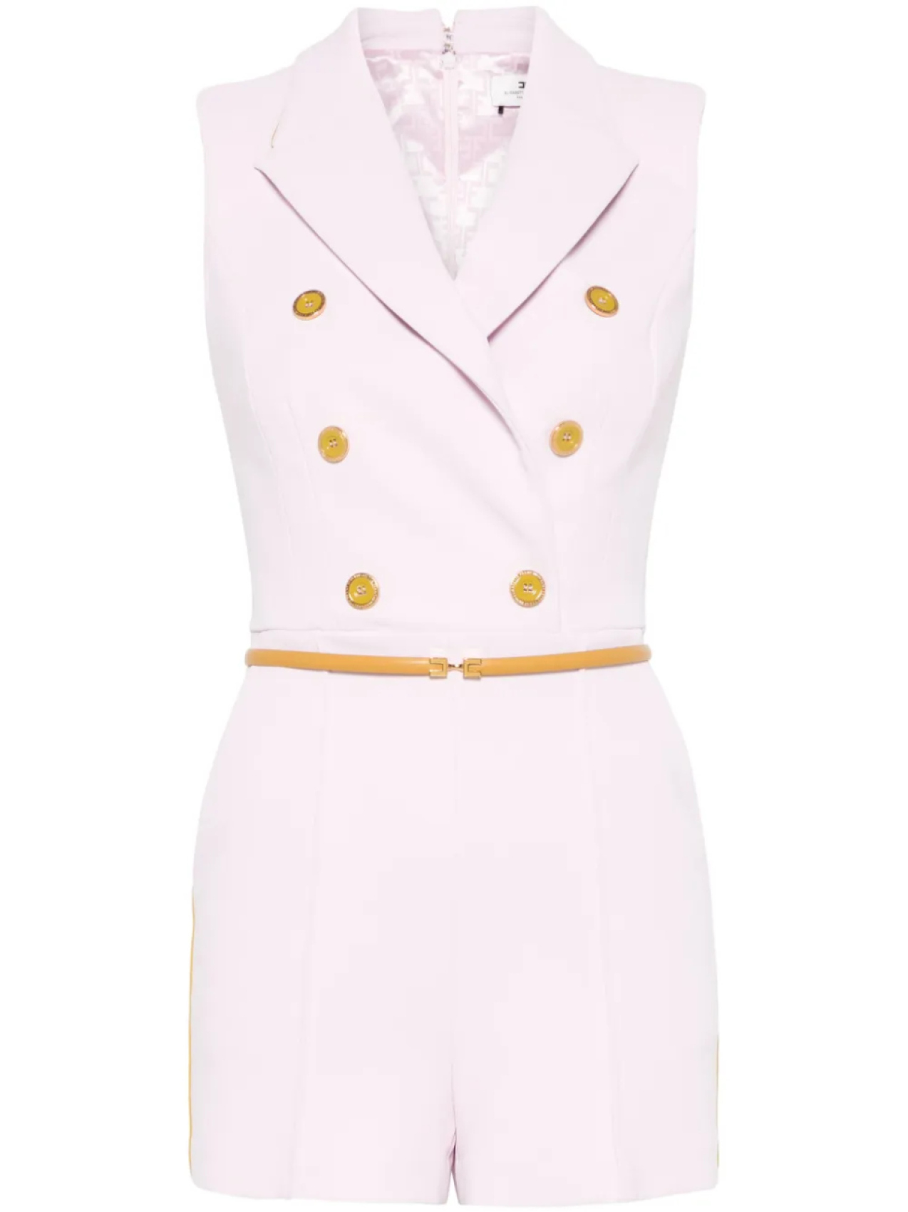 Двубортный ромпер Elisabetta Franchi, розовый
Двубортный ромпер Elisabetta Franchi, розовый