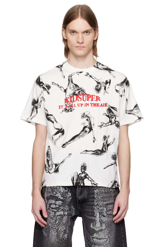 Футболка с принтом "Трапеция" для женщин Kidsuper, белый
Футболка с принтом "Трапеция" для женщин Kidsuper, белый