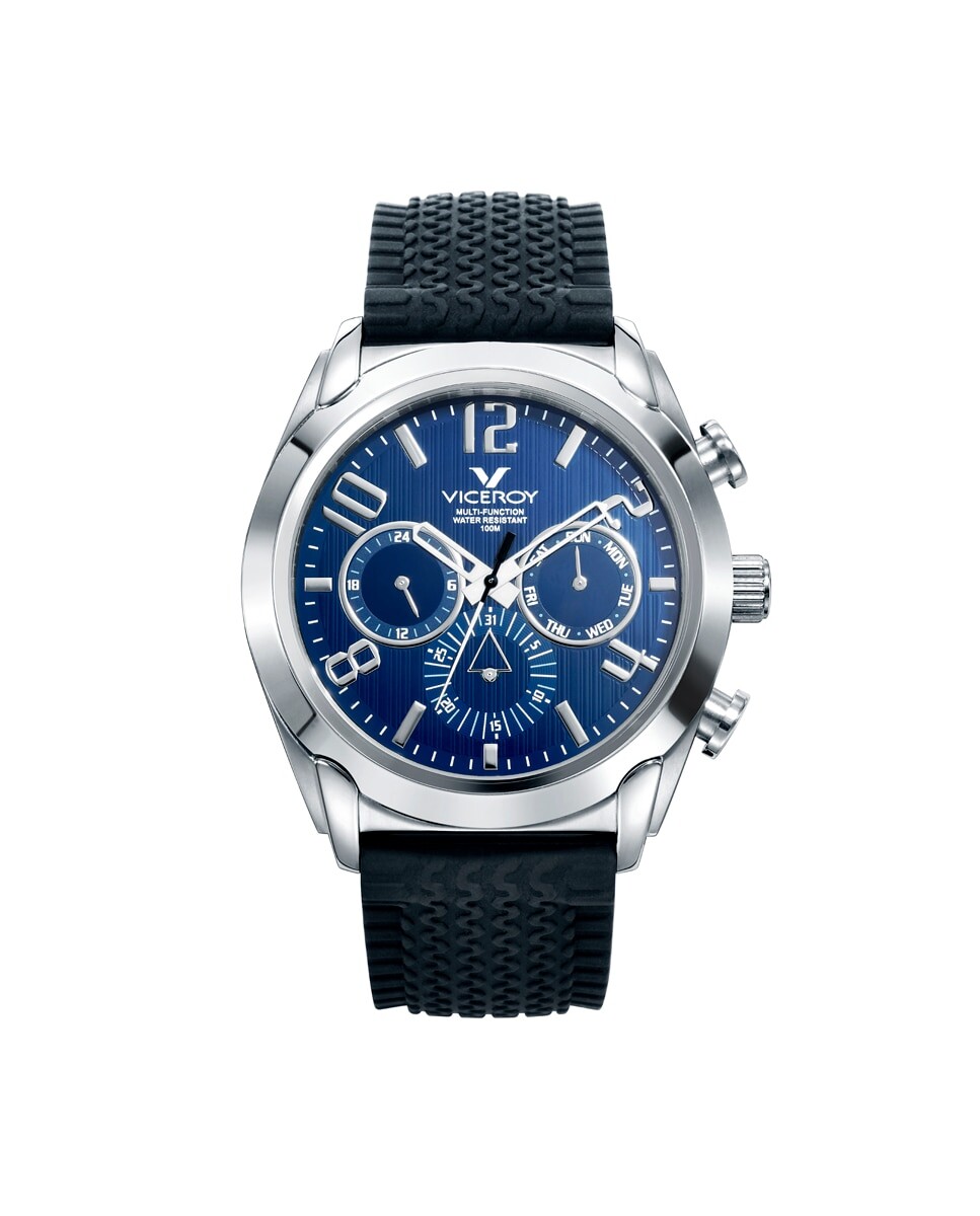 Многофункциональные мужские часы Magnum из стали с черным силиконовым ремешком Viceroy, черный
Многофункциональные мужские часы Magnum из стали с черным силиконовым ремешком Viceroy, черный