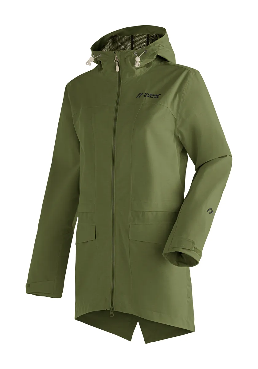 Спортивная уличная куртка Maier "Echaz Coat W", длинная женская походная куртка с капюшоном, водонепроницаемая куртка Maier Sports, зеленый
Спортивная уличная куртка Maier "Echaz Coat W", длинная женская походная куртка с капюшоном, водонепроницаемая куртка Maier Sports, зеленый