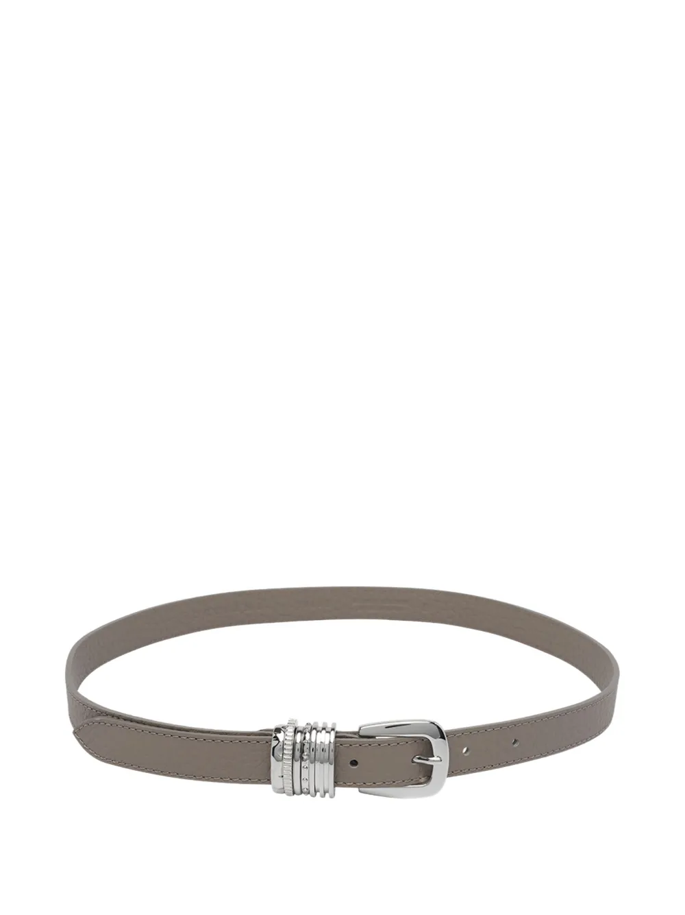 Кожаный ремень с пряжкой Orciani, нейтральный
Кожаный ремень с пряжкой Orciani, нейтральный