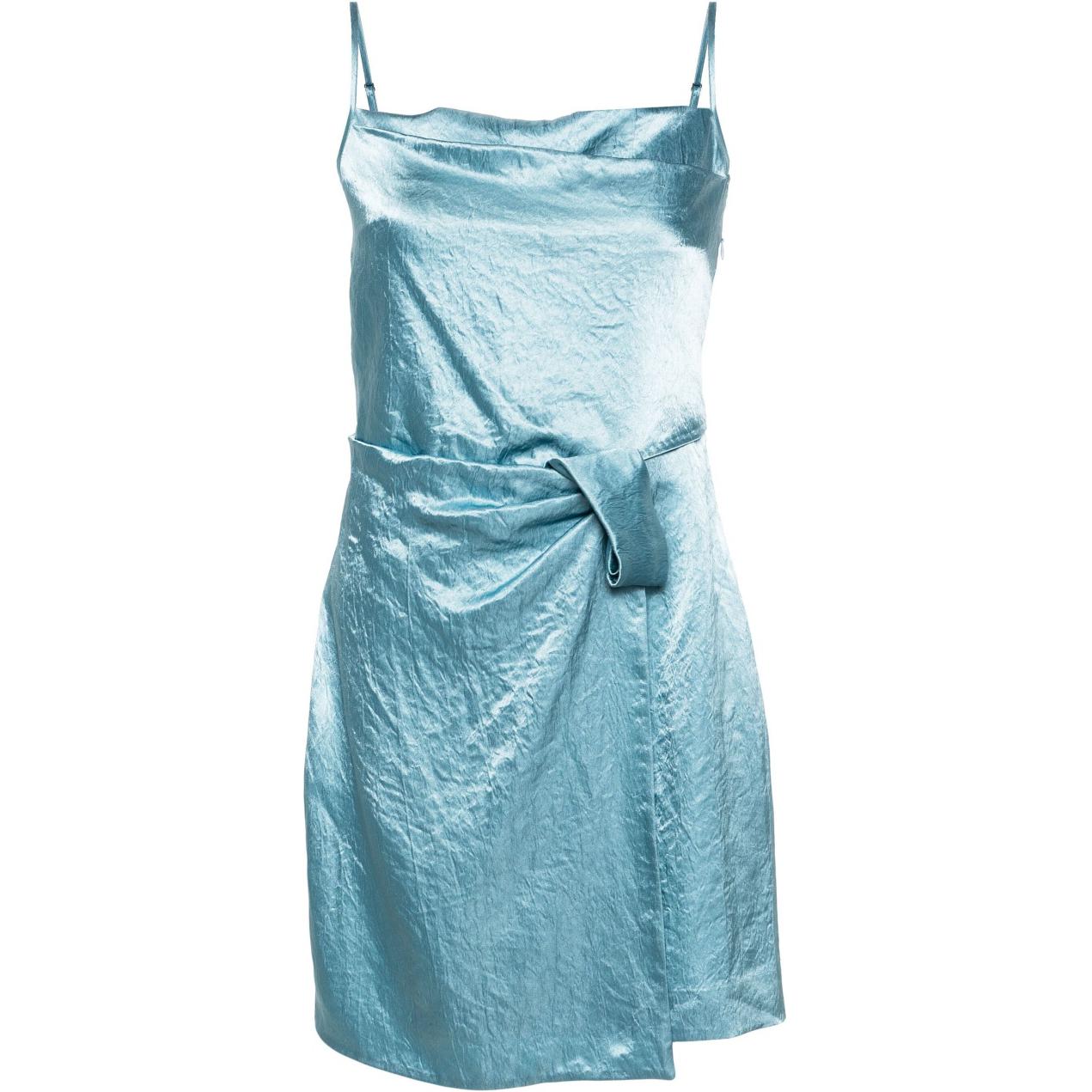 Мини-платье из сатина с эффектом креш от NANUSHKA, аквамариновый
Мини-платье из сатина с эффектом креш от NANUSHKA, аквамариновый