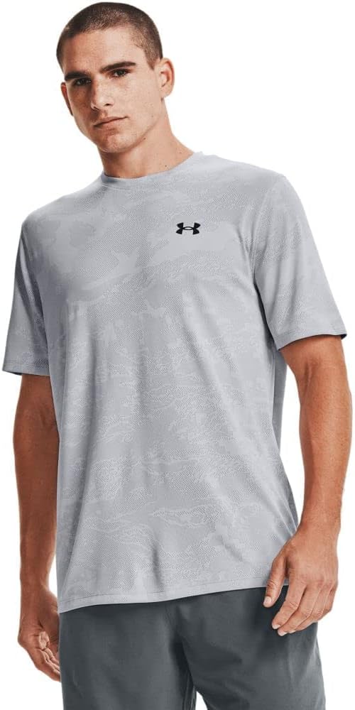 Мужская тренировочная футболка с коротким рукавом Under Armour Vent Camo, Mod Gray (011)/Black, Черный, Мужская тренировочная футболка с коротким рукавом Under Armour Vent Camo, Mod Gray (011)/Black
Мужская тренировочная футболка с коротким рукавом Under Armour Vent Camo, Mod Gray (011)/Black, Черный, Мужская тренировочная футболка с коротким рукавом Under Armour Vent Camo, Mod Gray (011)/Black