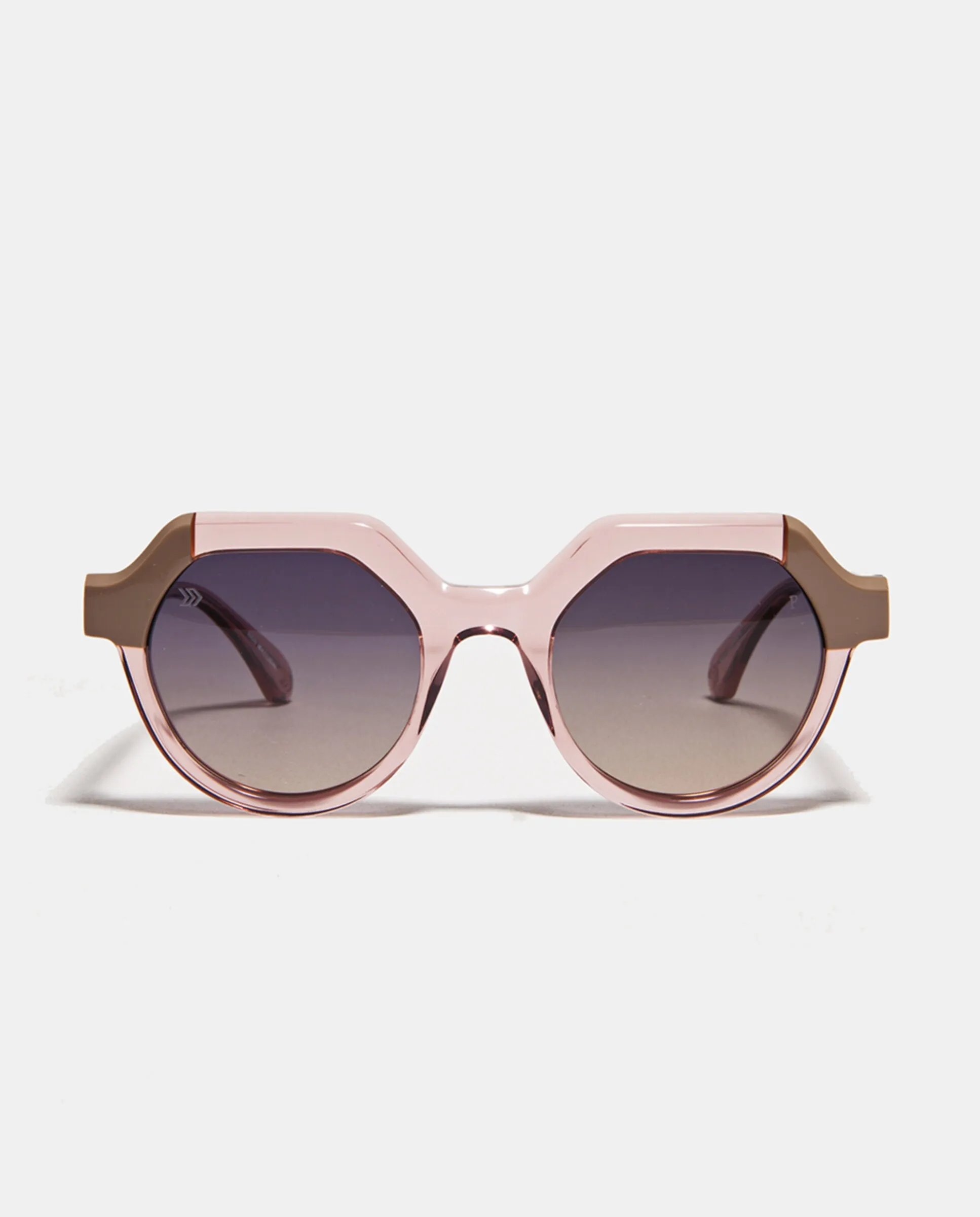 Круглые женские солнцезащитные очки из трехцветного ацетата с поляризованными линзами No Idols, розовый
Круглые женские солнцезащитные очки из трехцветного ацетата с поляризованными линзами No Idols, розовый
