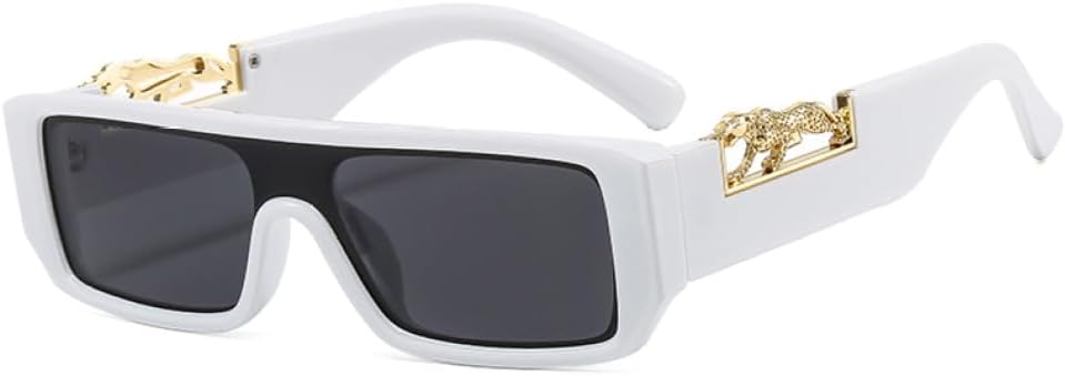 Модные прямоугольные солнцезащитные очки для женщин и мужчин с градиентными линзами и оправой, украшенные леопардовым принтом, с защитой от УФ-излучения UV400 TYUVIVO, C3
Модные прямоугольные солнцезащитные очки для женщин и мужчин с градиентными линзами и оправой, украшенные леопардовым принтом, с защитой от УФ-излучения UV400 TYUVIVO, C3