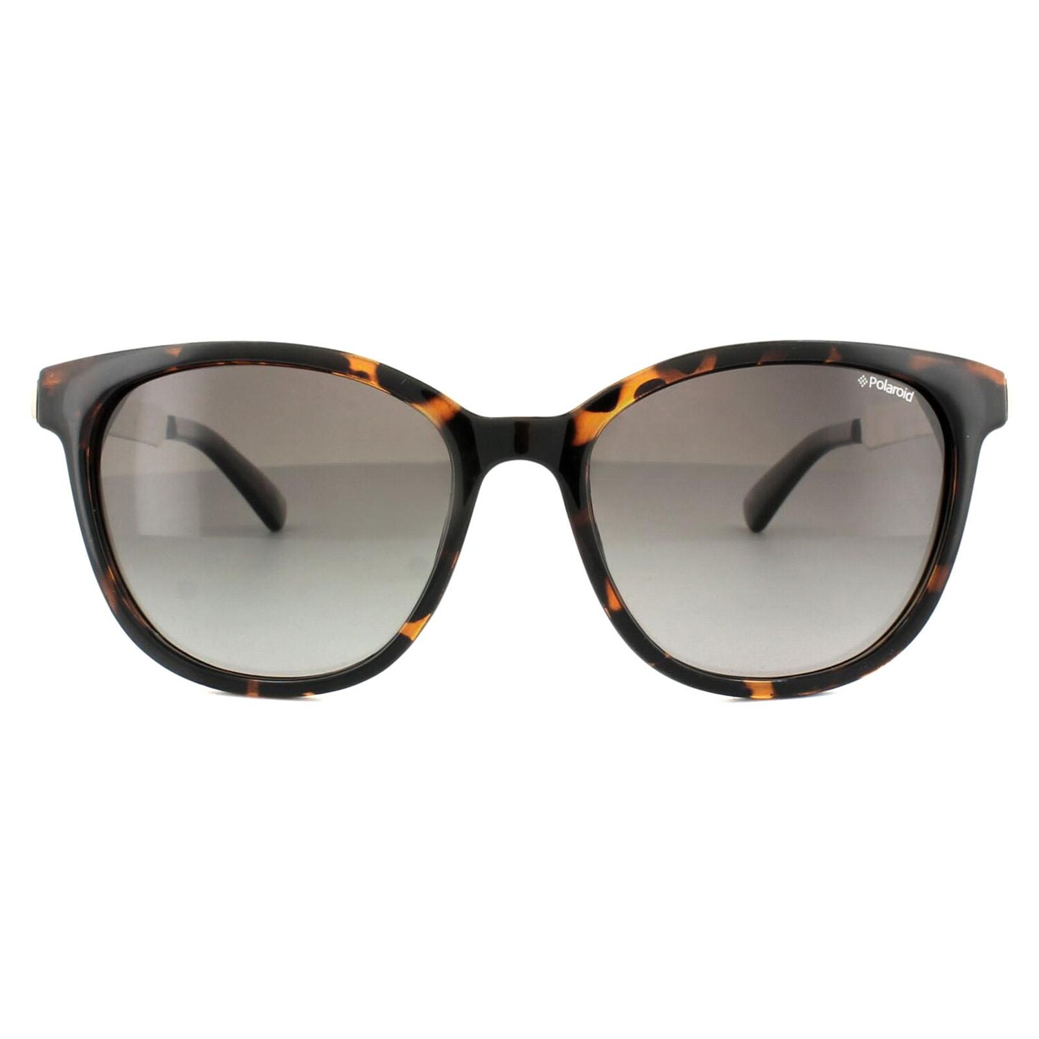 Золотистые поляризованные солнцезащитные очки «кошачий глаз» гавана Polaroid, коричневый 
Золотистые поляризованные солнцезащитные очки «кошачий глаз» гавана Polaroid, коричневый