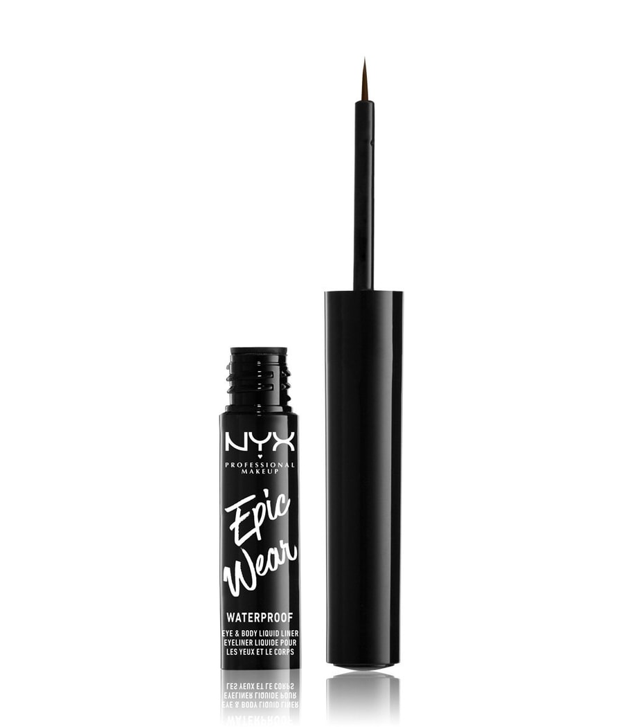 Подводка для глаз NYX Professional Makeup Epic Wear Liquid Liner, Nr. 02 - Brown, 3.5 ml
Подводка для глаз NYX Professional Makeup Epic Wear Liquid Liner, Nr. 02 - Brown, 3.5 ml