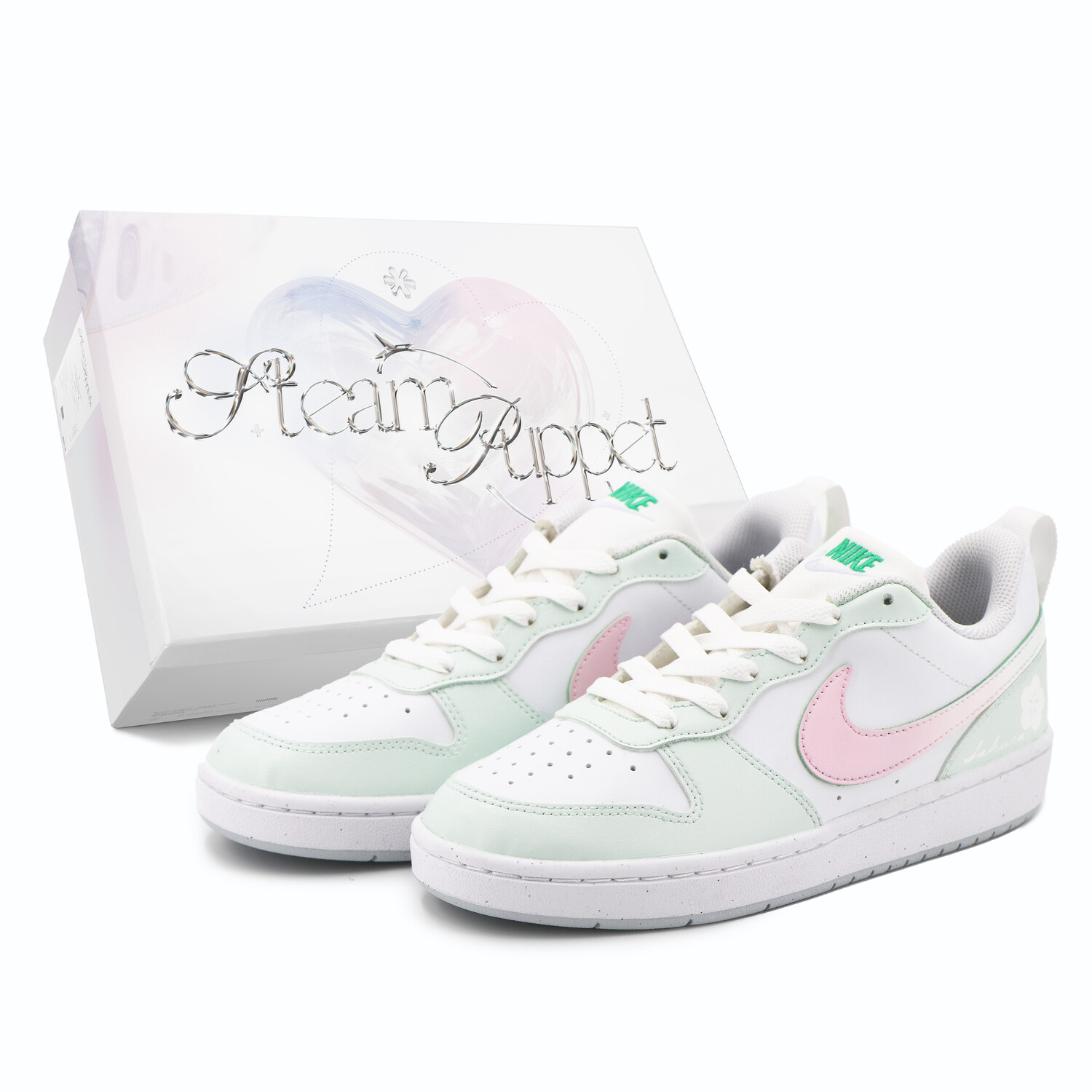 Кроссовки Nike Court Borough Skateboarding Shoes Women's Low-top White/green/pink, цвет Vanilla shake
Кроссовки Nike Court Borough Skateboarding Shoes Women's Low-top White/green/pink, цвет Vanilla shake