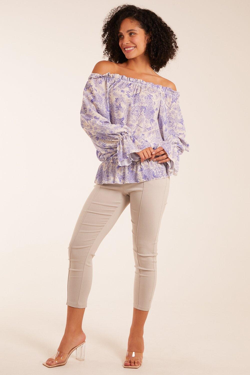 Шифоновая блузка Gypsy с цветочным принтом бабочки Blue Vanilla, синий
Шифоновая блузка Gypsy с цветочным принтом бабочки Blue Vanilla, синий