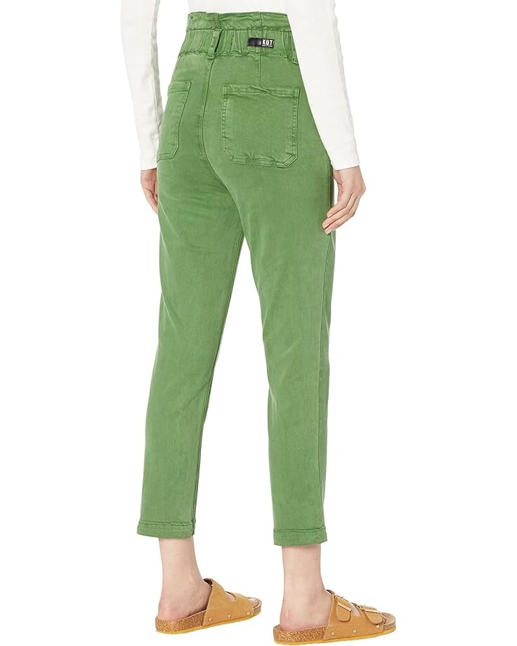Джинсы KUT from the Kloth Rachael High-Rise Paper Bag Waist Crop in Grass, цвет Grass
Джинсы KUT from the Kloth Rachael High-Rise Paper Bag Waist Crop in Grass, цвет Grass