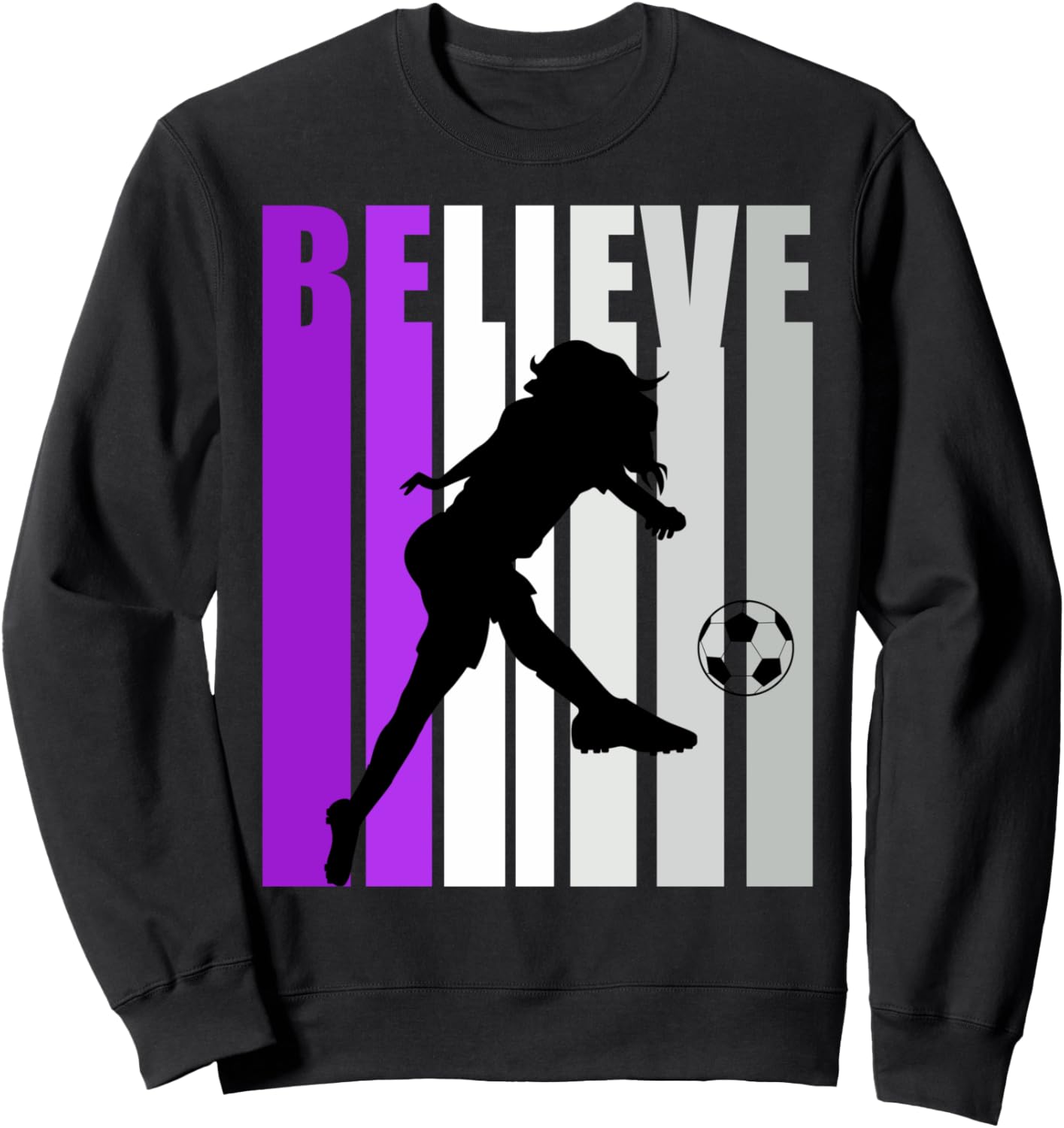 Фиолетовая футбольная ретро-толстовка для девочек на день рождения в стиле спортивной королевы Lush Soccer
Фиолетовая футбольная ретро-толстовка для девочек на день рождения в стиле спортивной королевы Lush Soccer