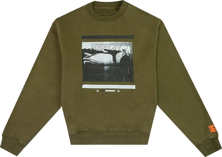 Толстовка Heron Preston Misprinted Heron Crewneck 'Dark Olive/Black', зеленый
Толстовка Heron Preston Misprinted Heron Crewneck 'Dark Olive/Black', зеленый