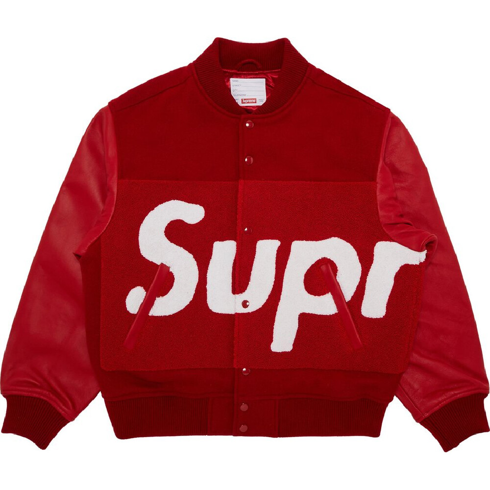 Куртка Supreme Big Logo Chenille Varsity, красный
Куртка Supreme Big Logo Chenille Varsity, красный