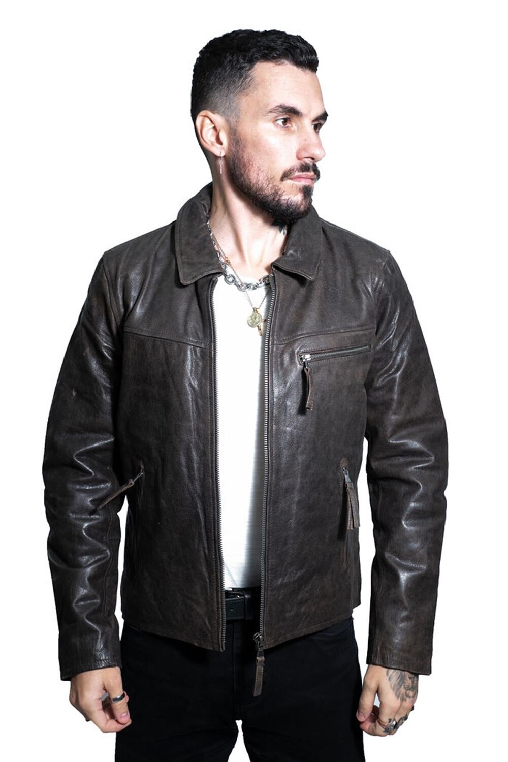 Кожаная куртка harrington из воловьей кожи для лимы Infinity Leather, коричневый
Кожаная куртка harrington из воловьей кожи для лимы Infinity Leather, коричневый