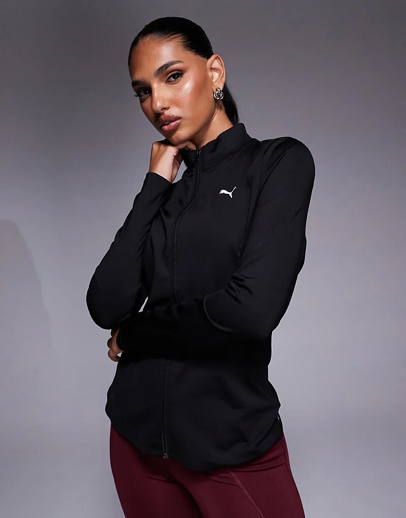 Топ Puma Strong на молнии черного цвета
Топ Puma Strong на молнии черного цвета