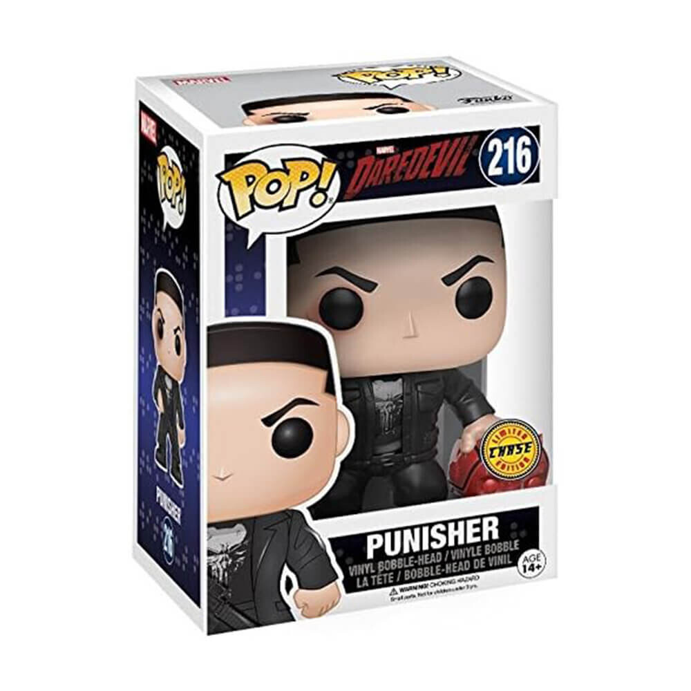 Фигурка Funko POP! Marvel: Netflix Daredevil - Punisher Chase Variant Limited Edition 
Фигурка Funko POP! Marvel: Netflix Daredevil - Punisher Chase Variant Limited Edition
