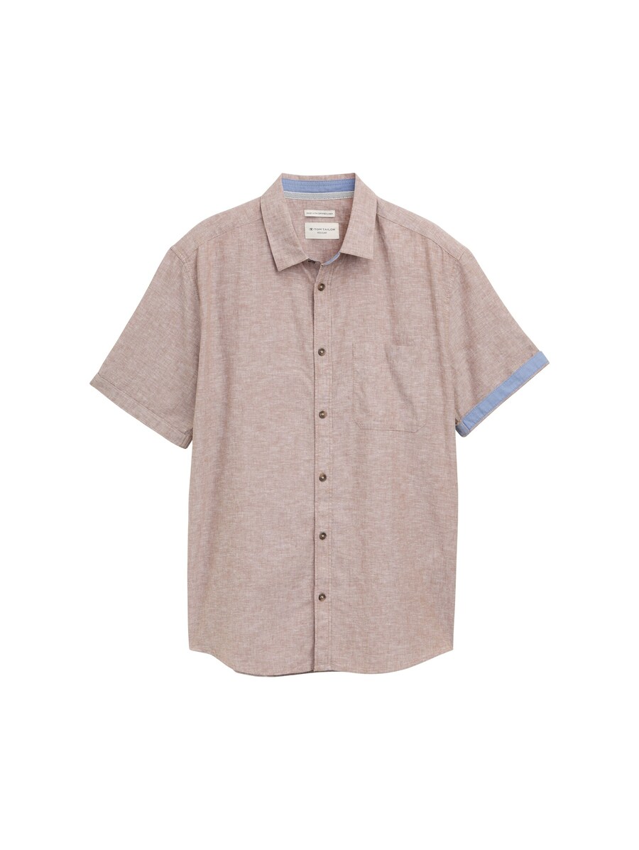 Рубашка на пуговицах классического кроя TOM TAILOR, коричневый
Рубашка на пуговицах классического кроя TOM TAILOR, коричневый